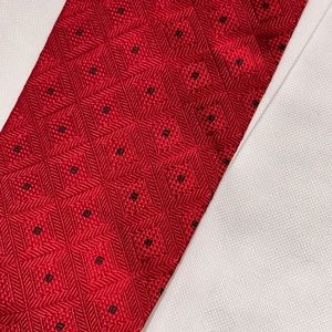Brioni classic red, 100% silk, power tie